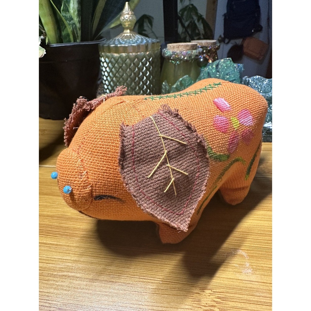 Chinese Traditional Fat Pig Plush Stuffed Animal Toy Handcraft, Lucky Charm
